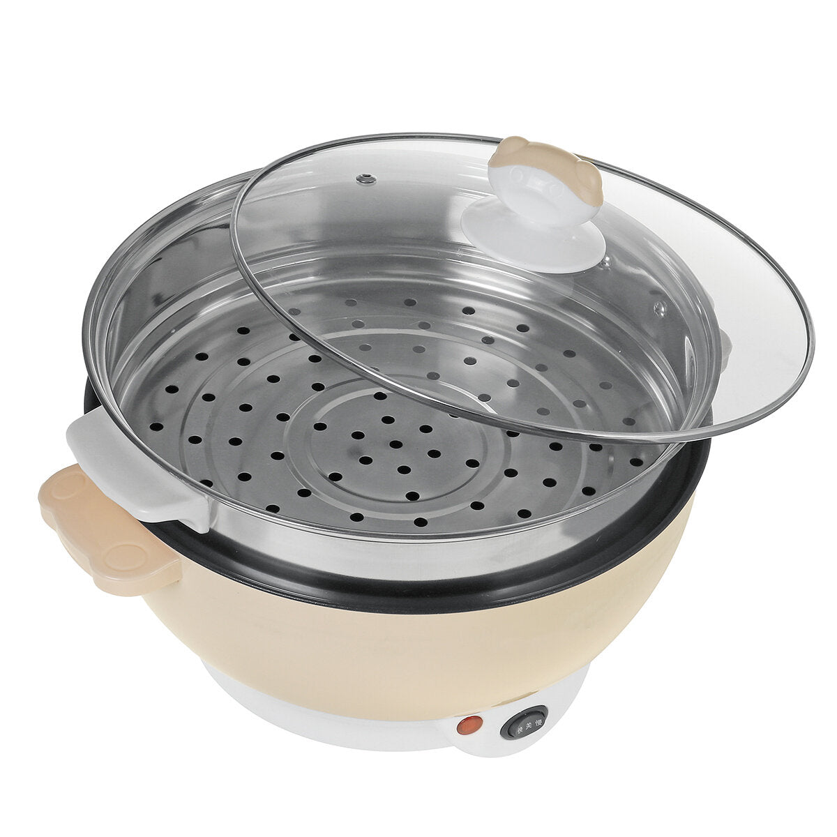 28cm Multifunctional Non-stick Electric Hot Pot Rice Cooker