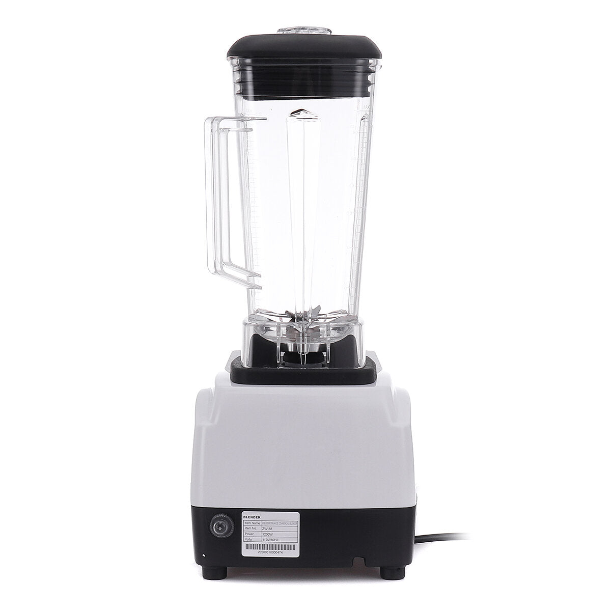 2l 110v Heating Blender Adjustable Speed Kitchen 1200w Food