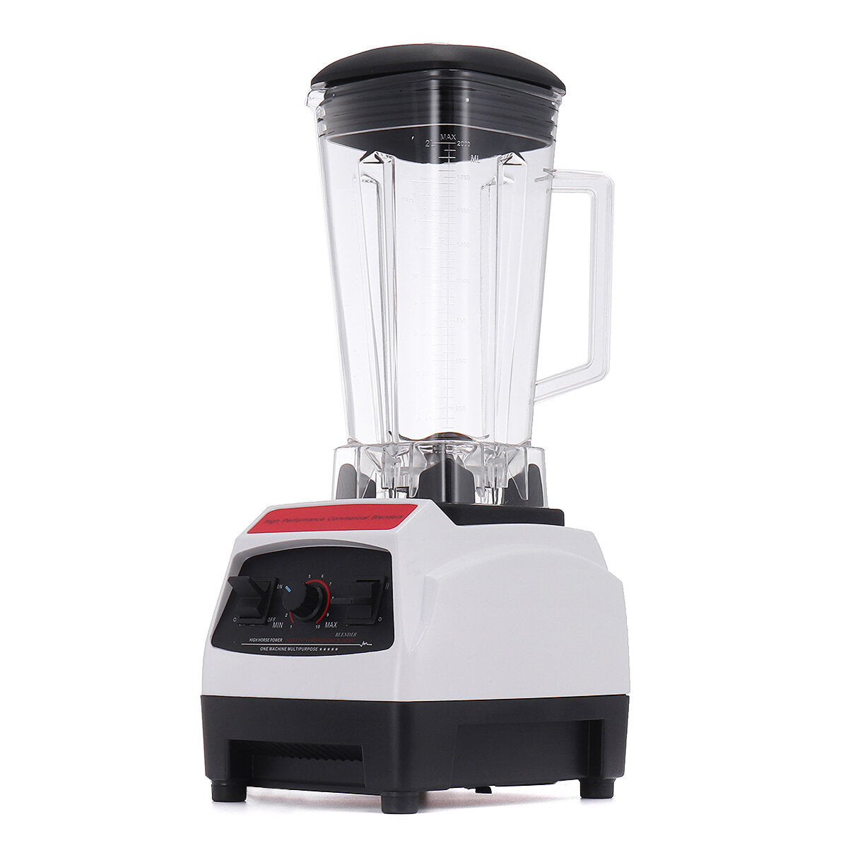 2l 110v Heating Blender Adjustable Speed Kitchen 1200w Food