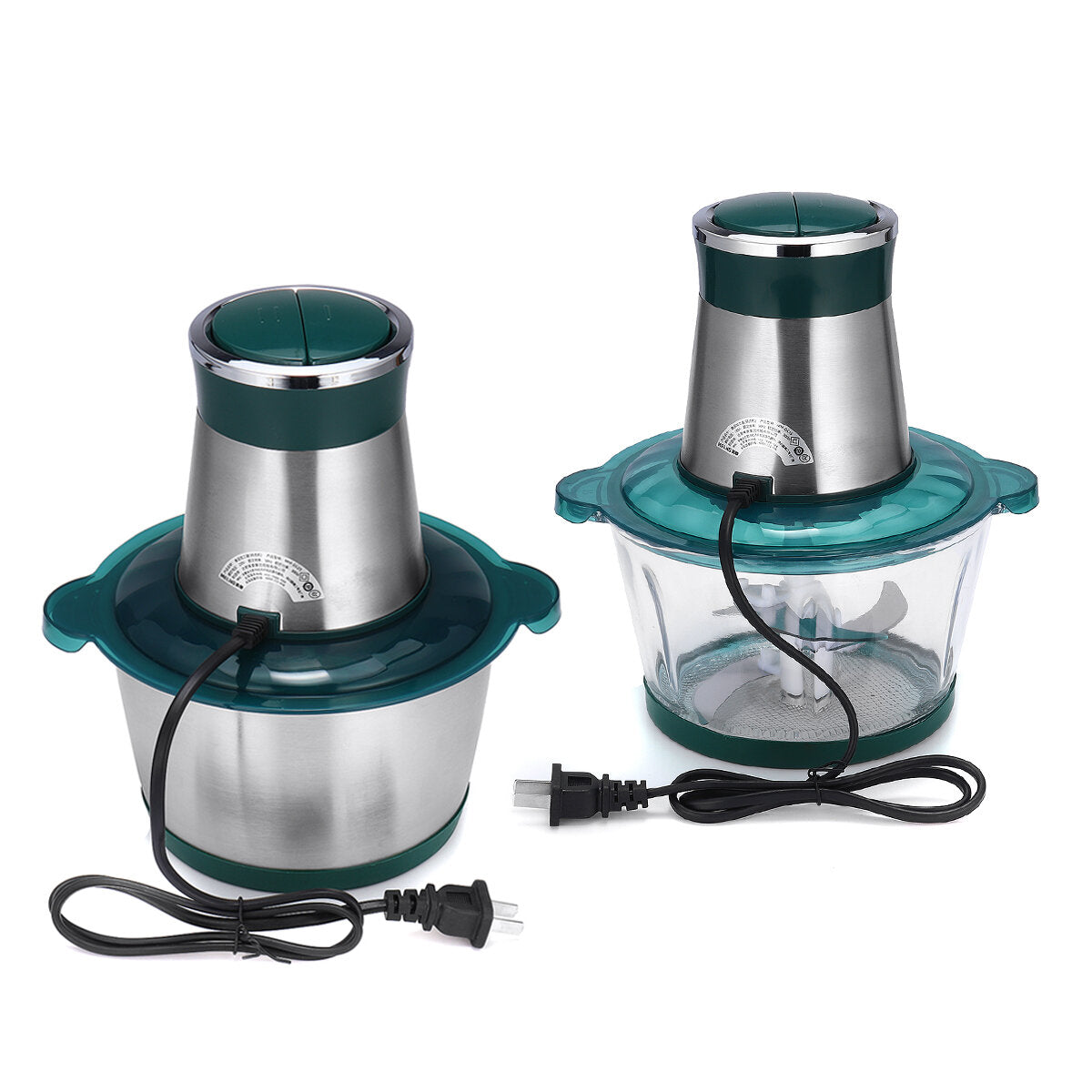 2l 2 Speed 4-blade Multifunction Electric Stainless Steel
