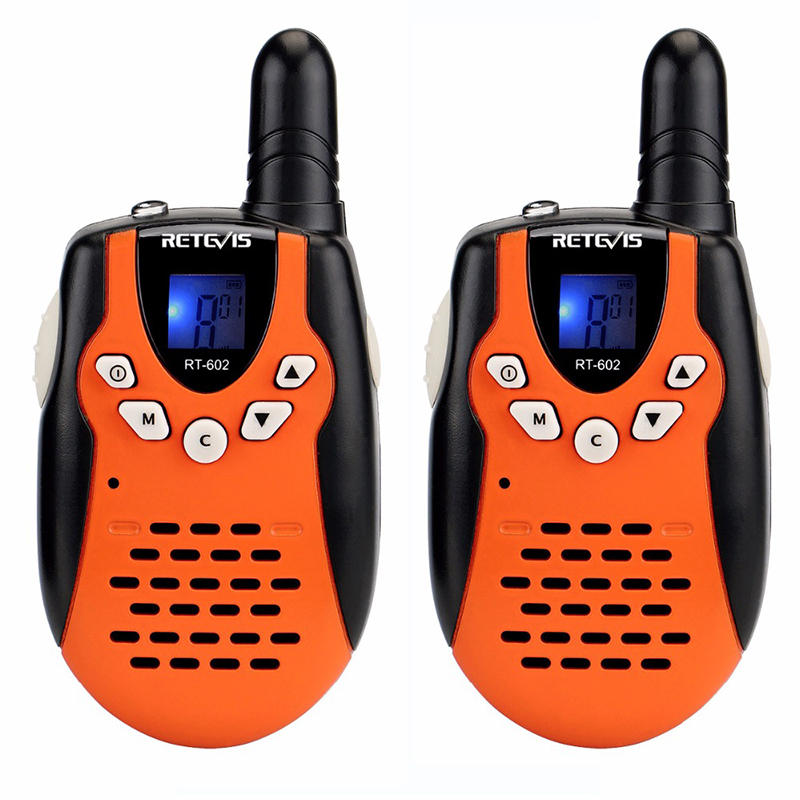 2pcs Retevis Rt602 22 Channels 462-467mhz Kids Handheld Two