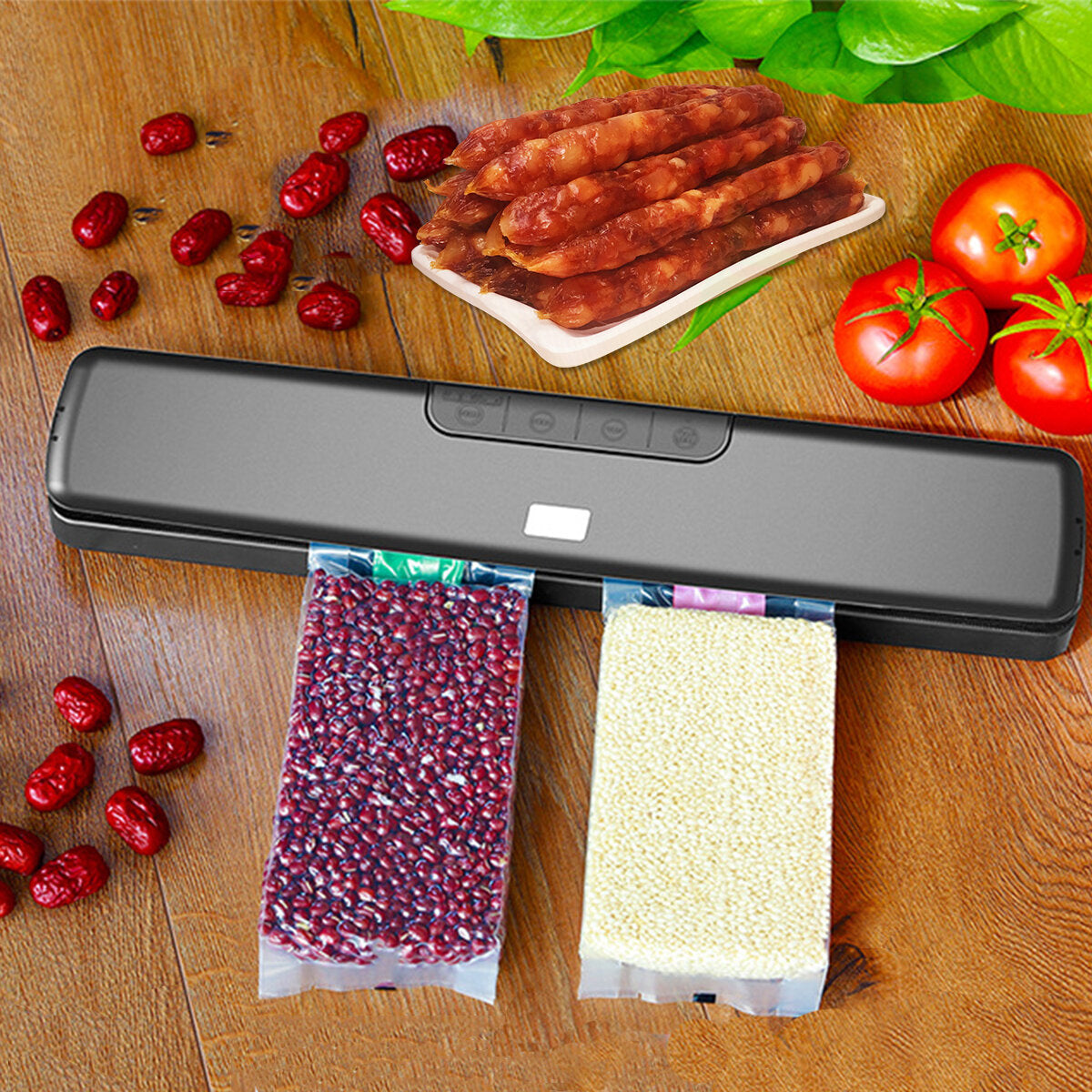 3-32cm Electric Vacuum Sealer Portable Food Meats Fish