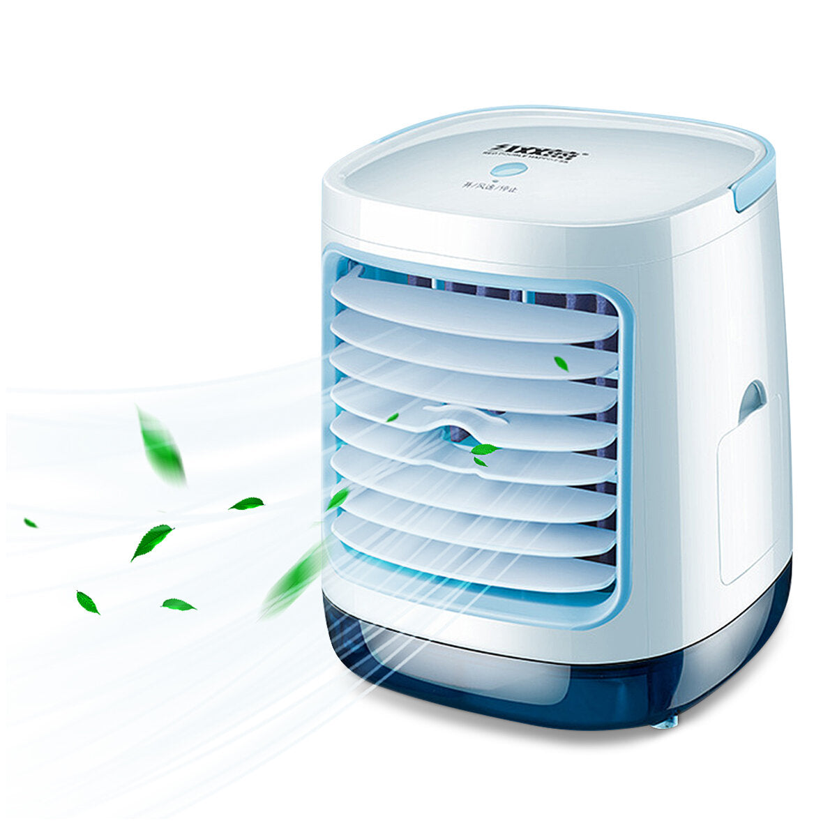 3 Gear Led Mini Air Conditioner Fan Rechargeable Cooling