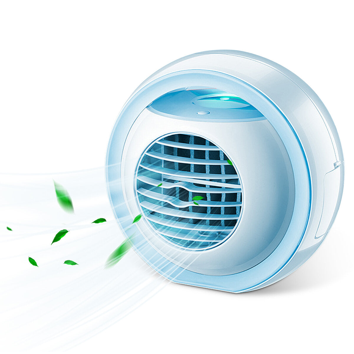3 Gear Led Mini Air Conditioner Fan Rechargeable Cooling