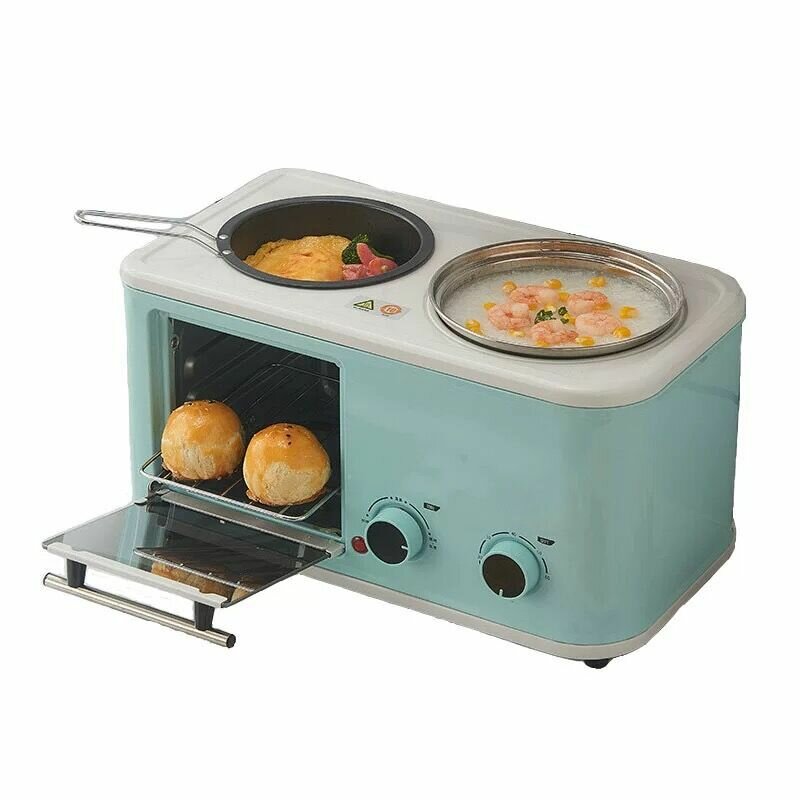 3 In 1 Electric Household Breakfast Machine Mini Bread