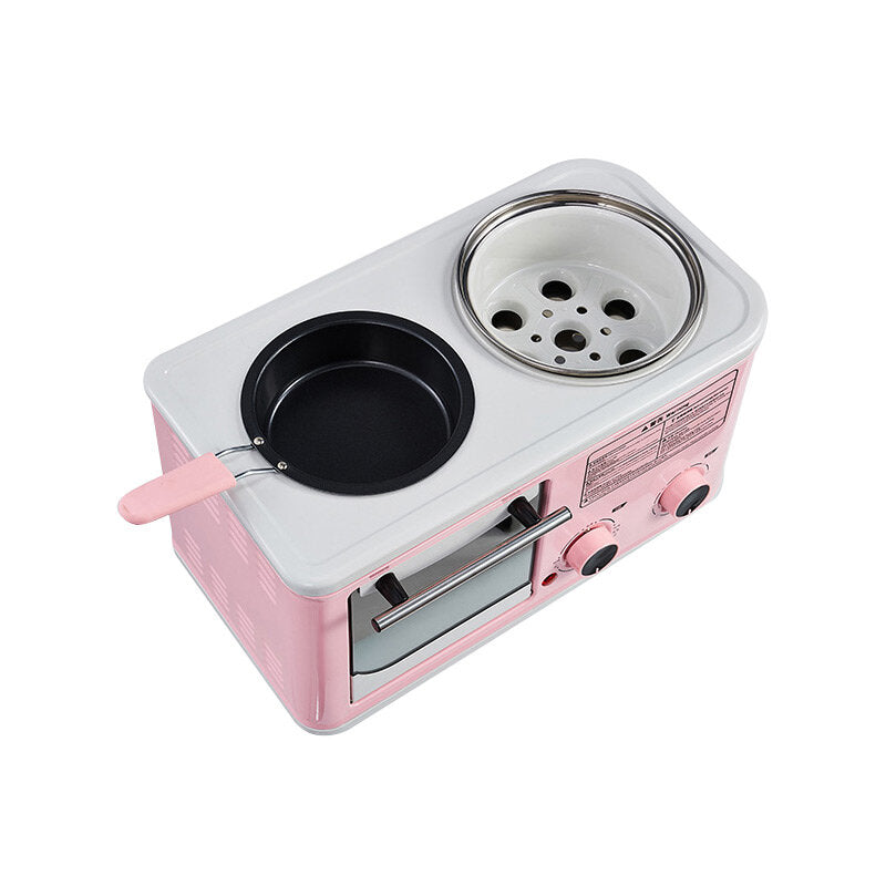 3 In 1 Electric Household Breakfast Machine Mini Bread