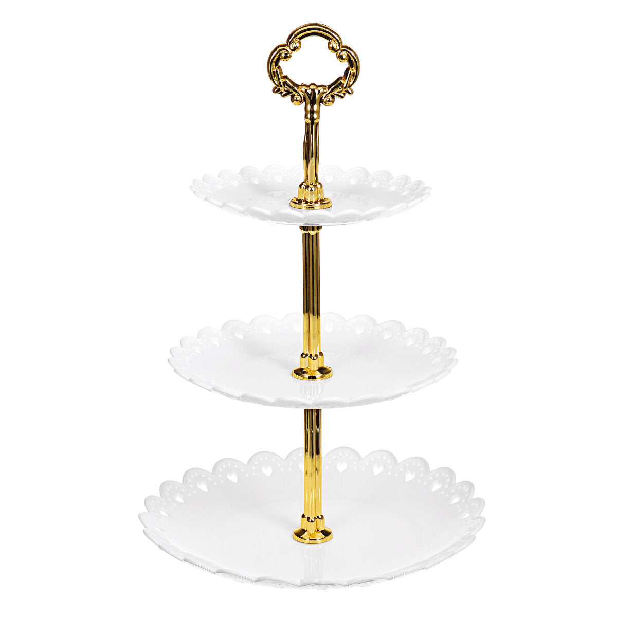 3 Tier Cupcake Stand Afternoon Tea Dessert Plate Party