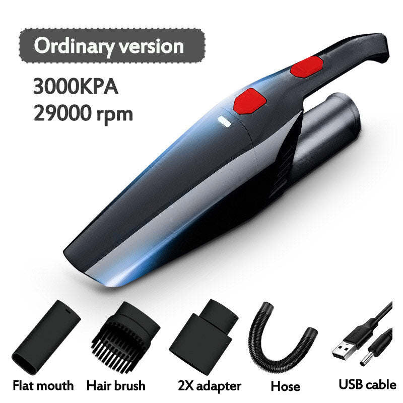 3000kpa/4500kpa 120w Car Wireless Handheld Wet/dry Vacuum