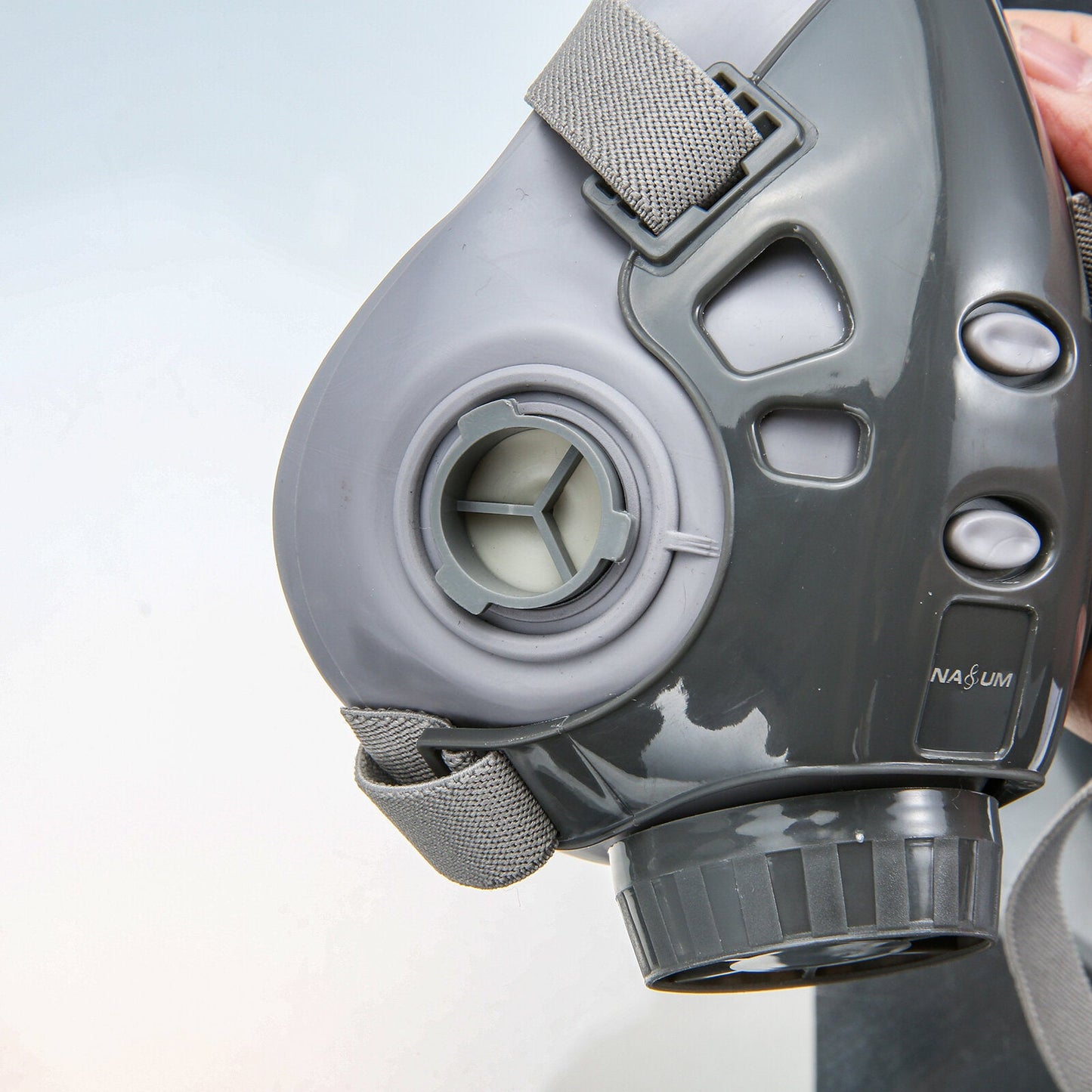 309 Reusable Half Face Cover Mask With Glasses Goggle For