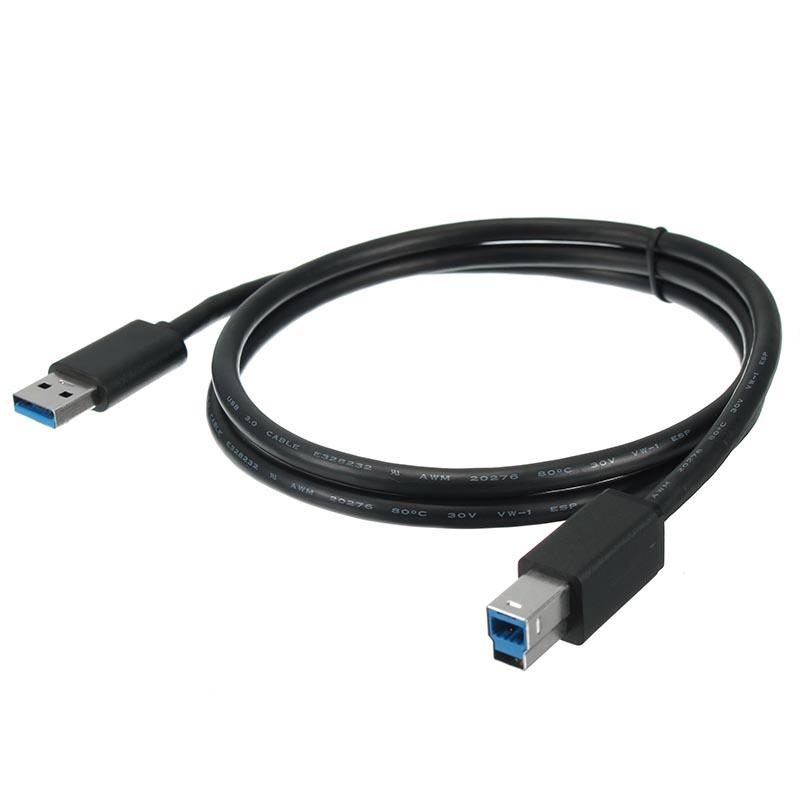 ULT-BEST High Speed USB 3.0 to AM-BM Typing Line Data Line Adapter