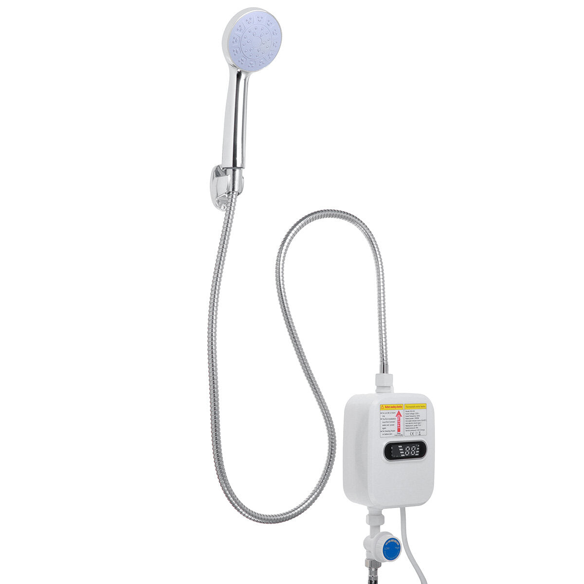 3500w 110v Instant Water Heater Shower 3s Heating Bathroom