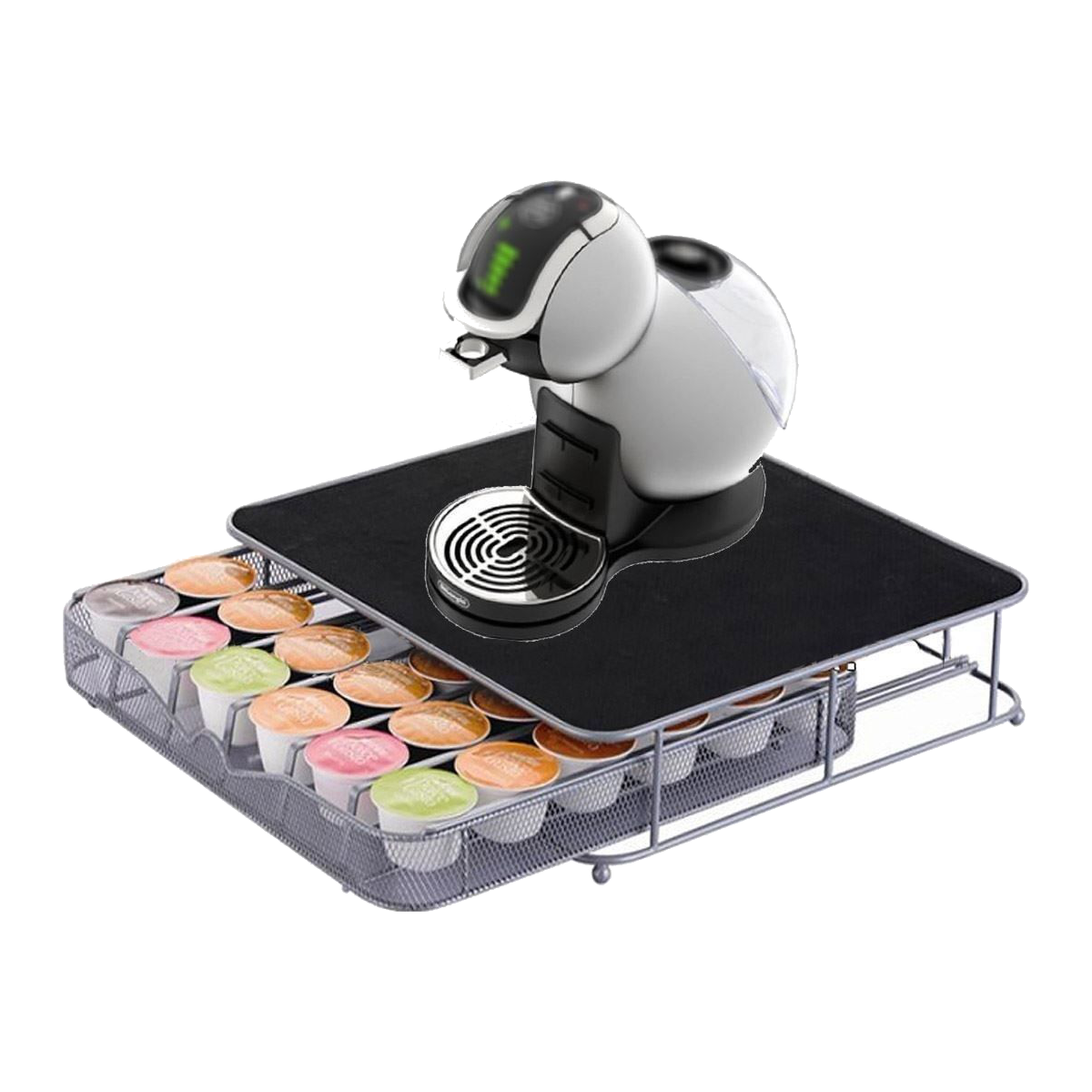 36 Dolce Gusto Pods Coffee Parts Storage Box Drawer Stand