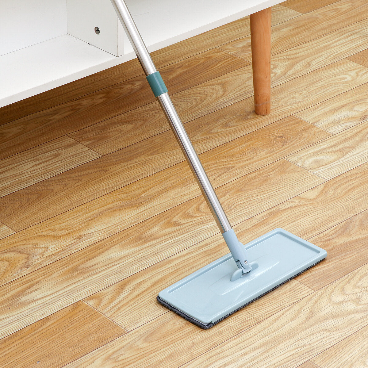 360 Rotation Spin Flat Mop Bucket Set Auto Rebound Hand-free