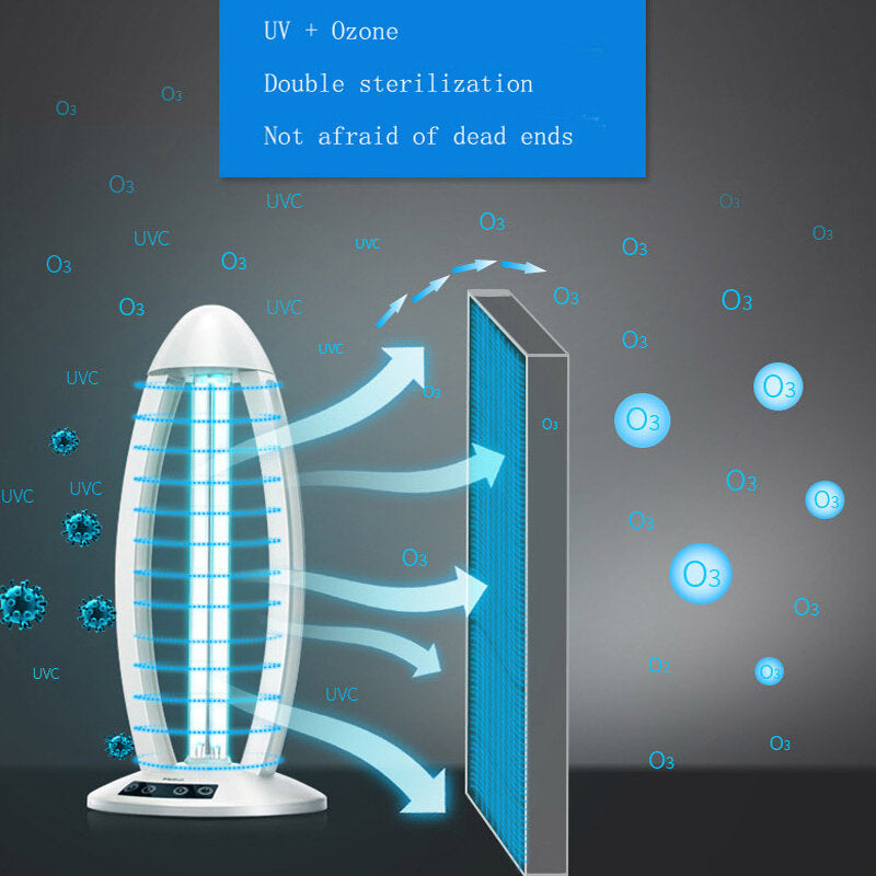 38w Uv Light 220v Household Disinfection Ozone Hospital