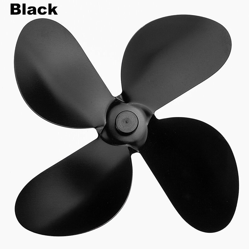 4 Fireplace Fan Blades For Thermal Fire Heater Power Wood