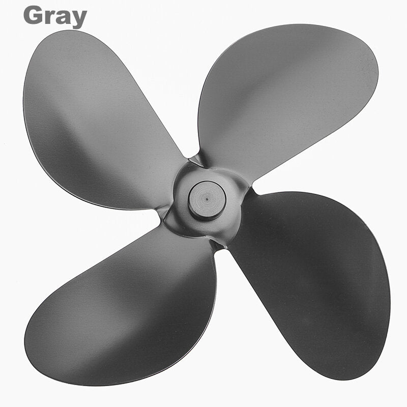 4 Fireplace Fan Blades For Thermal Fire Heater Power Wood