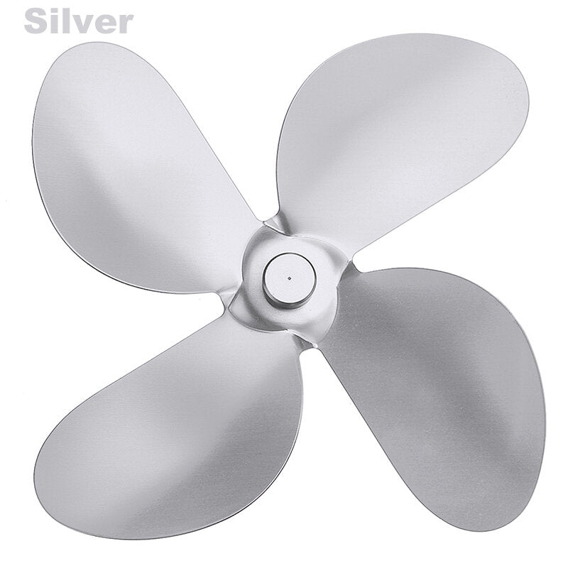 4 Fireplace Fan Blades For Thermal Fire Heater Power Wood