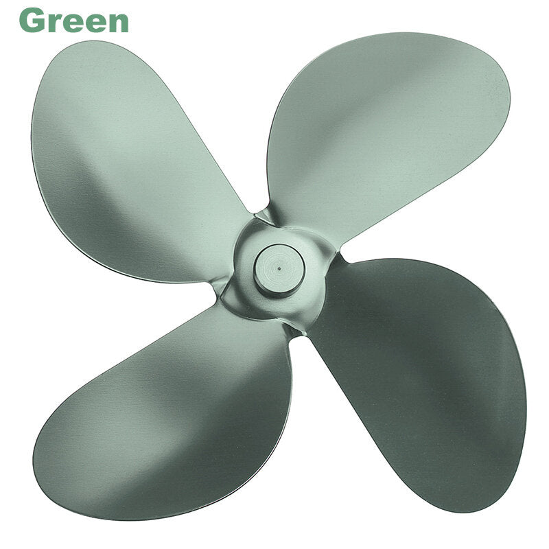 4 Fireplace Fan Blades For Thermal Fire Heater Power Wood