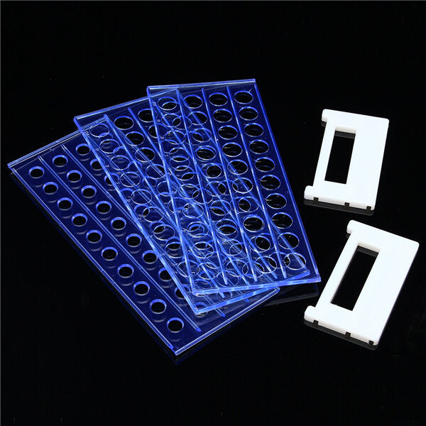 40/50 Holes Vents Plastic Centrifugal Deck Test Tube Rack