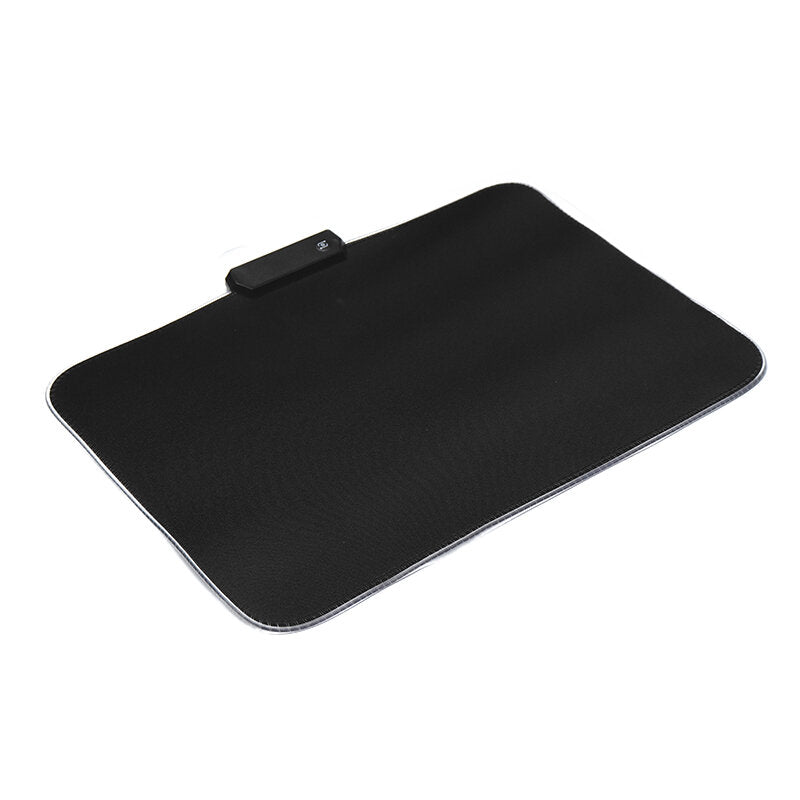 Gaming Mouse Pad RGB LED Glowing Mouse Mat for PC Laptop Desktop Computer