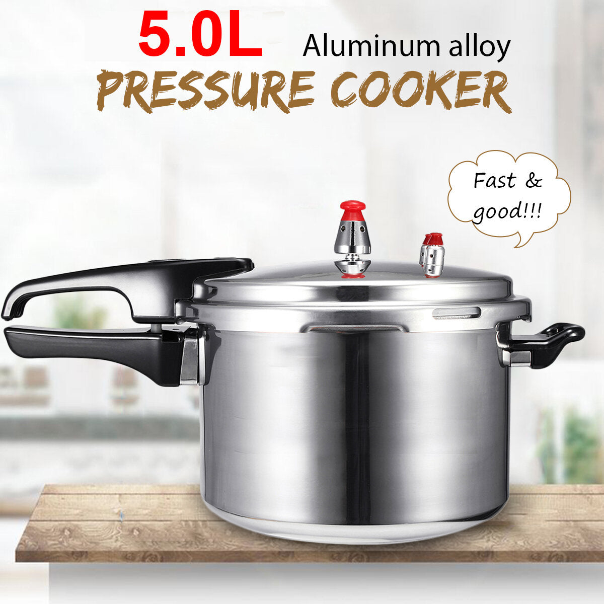 4l/5l Pressure Cooker Commercial Aluminum Alloy