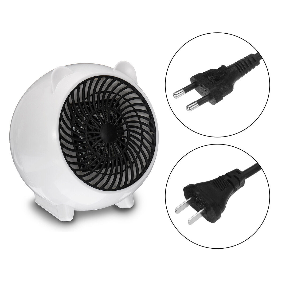 500w Mini Size Personal Space Heater Electric For Home