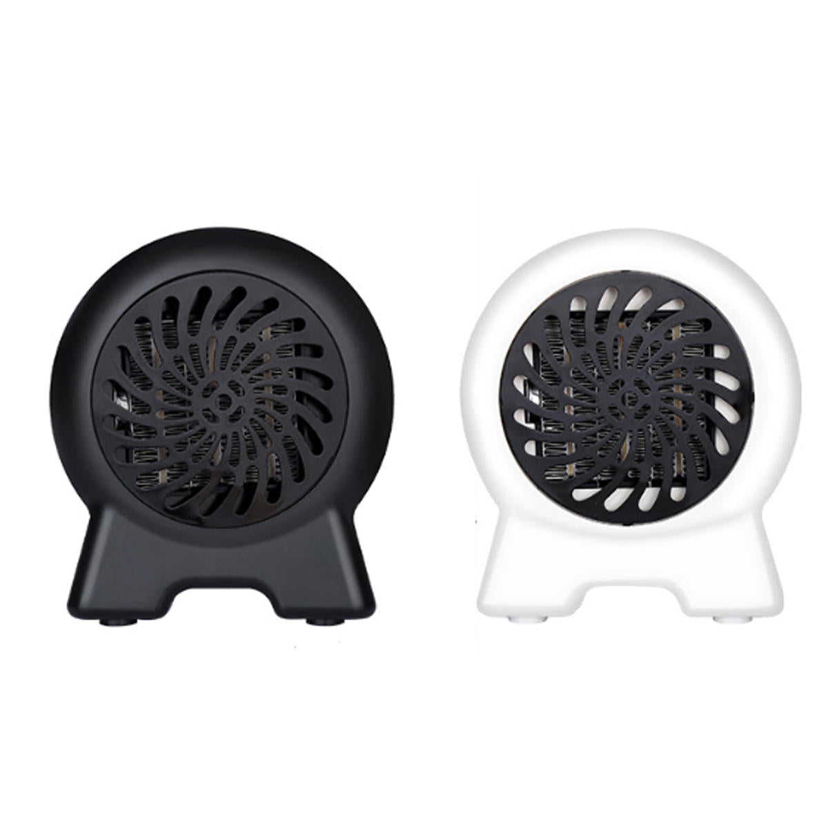 500w Mini Space Fan Heater Portable Electric Wall-outlet