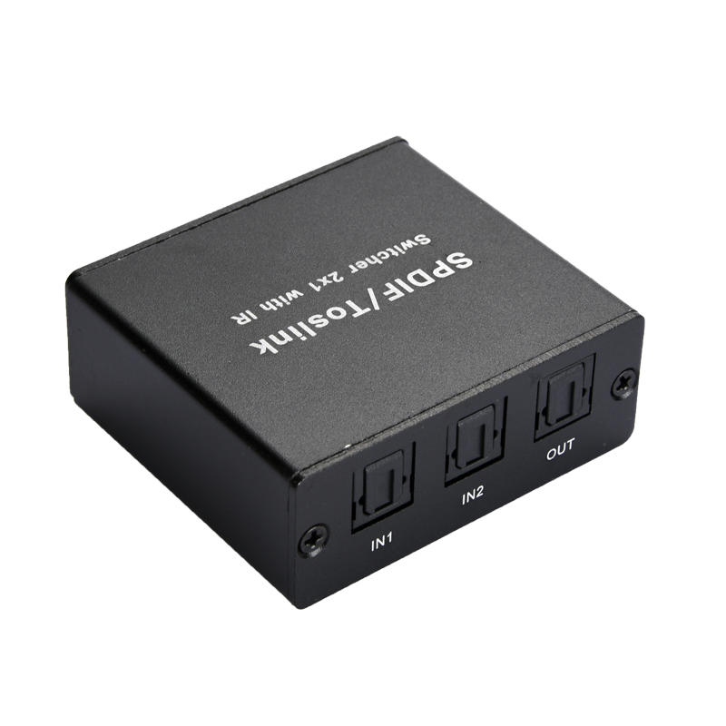 Newkeng NK-L21 SPDIF/ToslinK Video Switcher 2x1 with IR