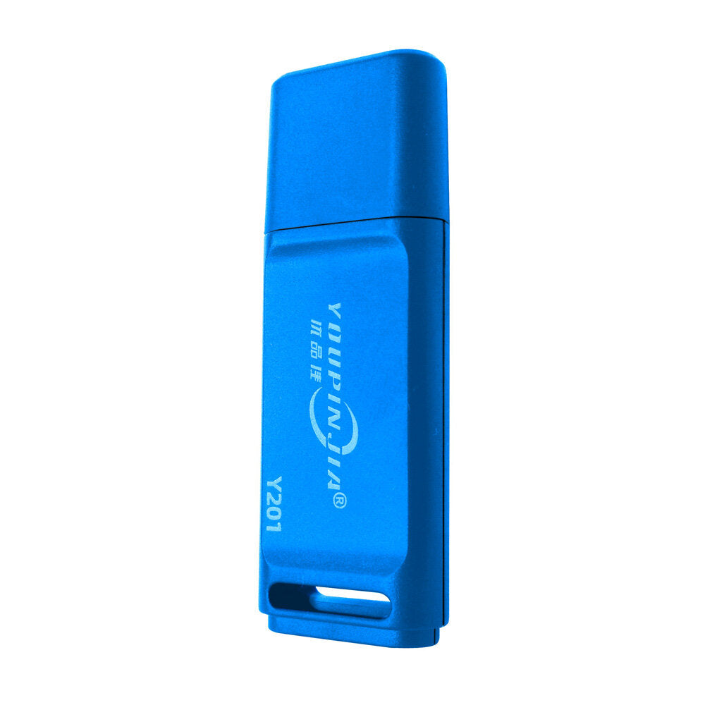 USB Flash Drive 32G PenDrive USB2.0 Disk Portable U Disk 64G Thumb Drive for PC Notebook Video Player Plug and Play Black Blue