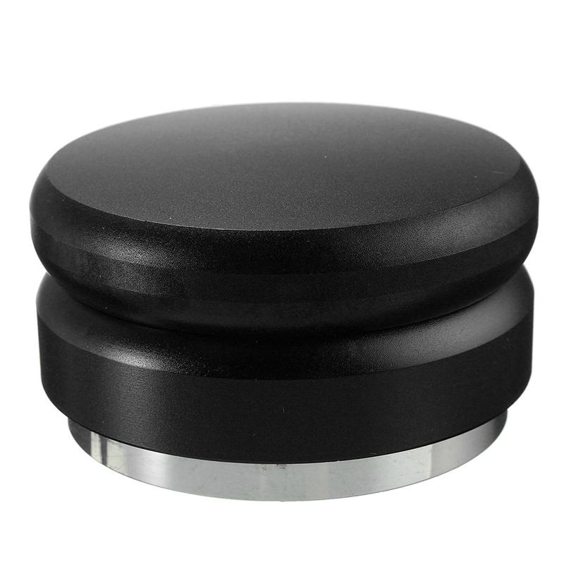 58mm Adjustable Coffee Tamper Stainless Steel Flat Base Palm