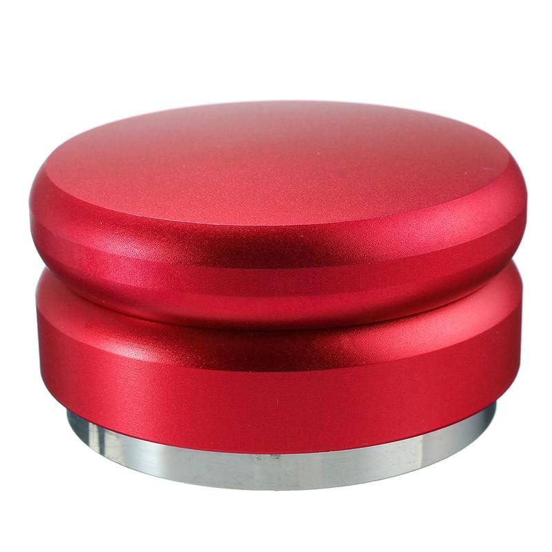58mm Adjustable Coffee Tamper Stainless Steel Flat Base Palm