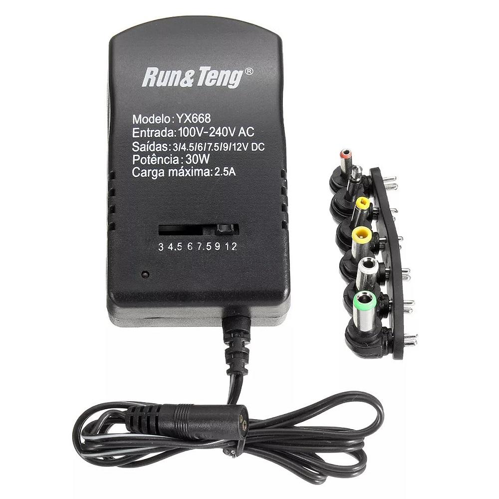 5pcs Us Plug Multi Voltage Power Adapter 2500ma 3v 4.5v 6v