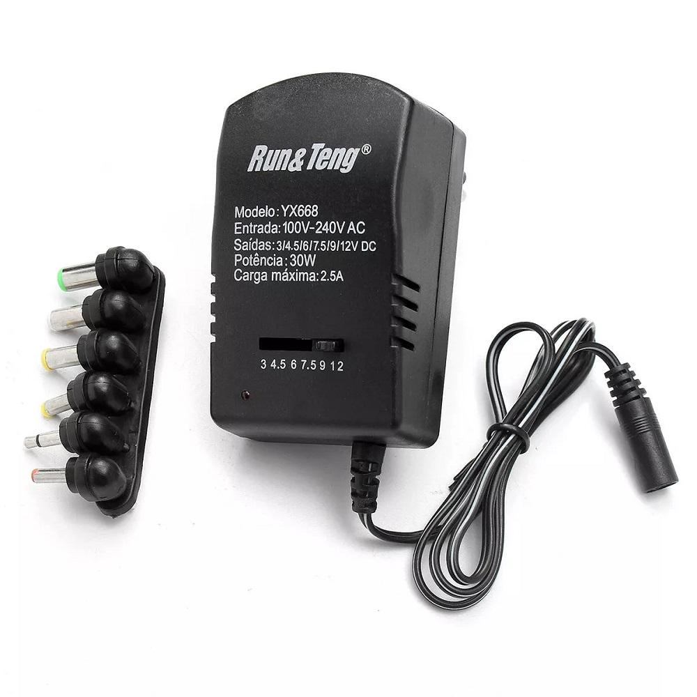 5pcs Us Plug Multi Voltage Power Adapter 2500ma 3v 4.5v 6v