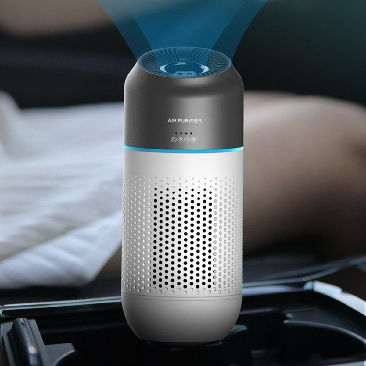 5v Air Purifier 2 Gear Wind Speed 7.9m/h Remove Pm2.5 Hand