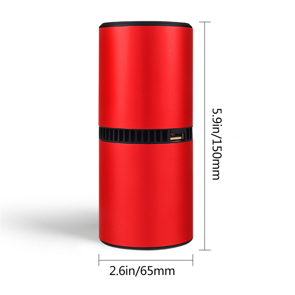 5v Negative Ion Car Air Purifier Demister Usb Charging