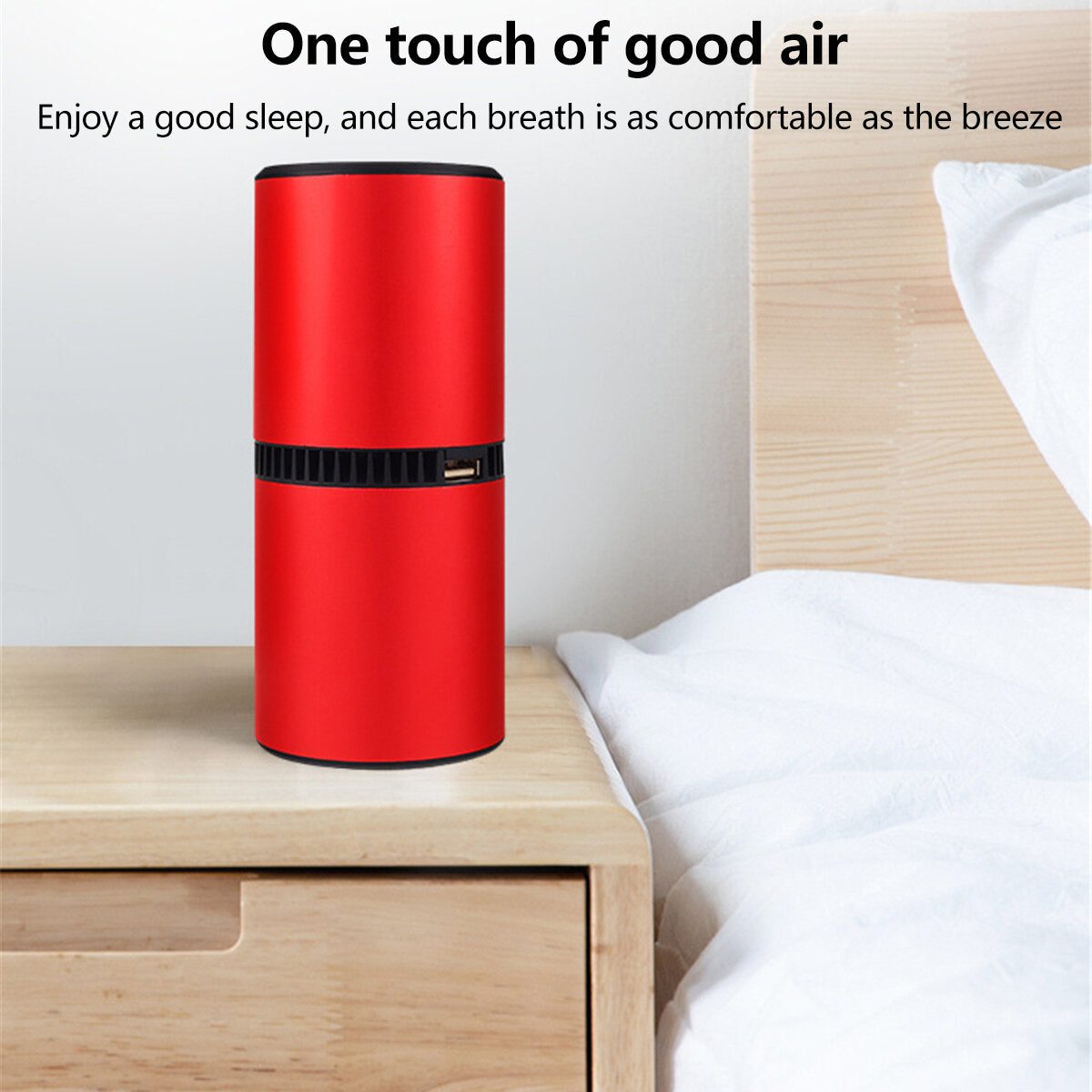 5v Negative Ion Car Air Purifier Demister Usb Charging