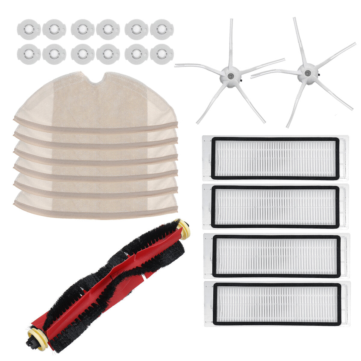 6/7/19/23pcs Replacements For Xiaomi 1s Roborock S6 S60 S65