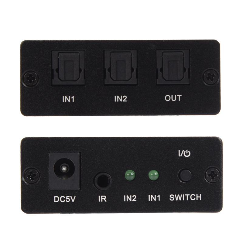 Newkeng NK-L21 SPDIF/ToslinK Video Switcher 2x1 with IR