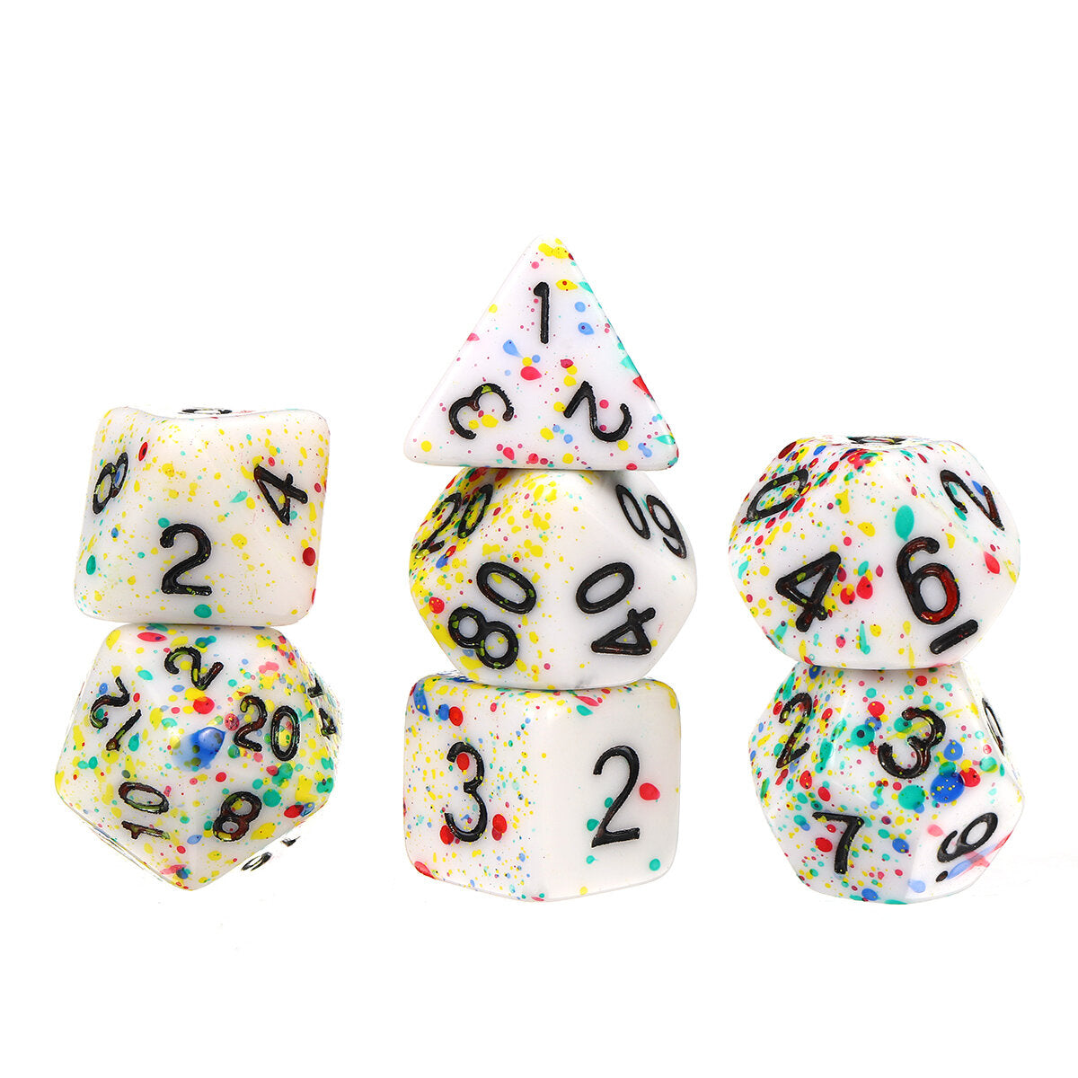 7pcs Polyhedral Dices Set For Dnd Dungeons & Dragons Dice