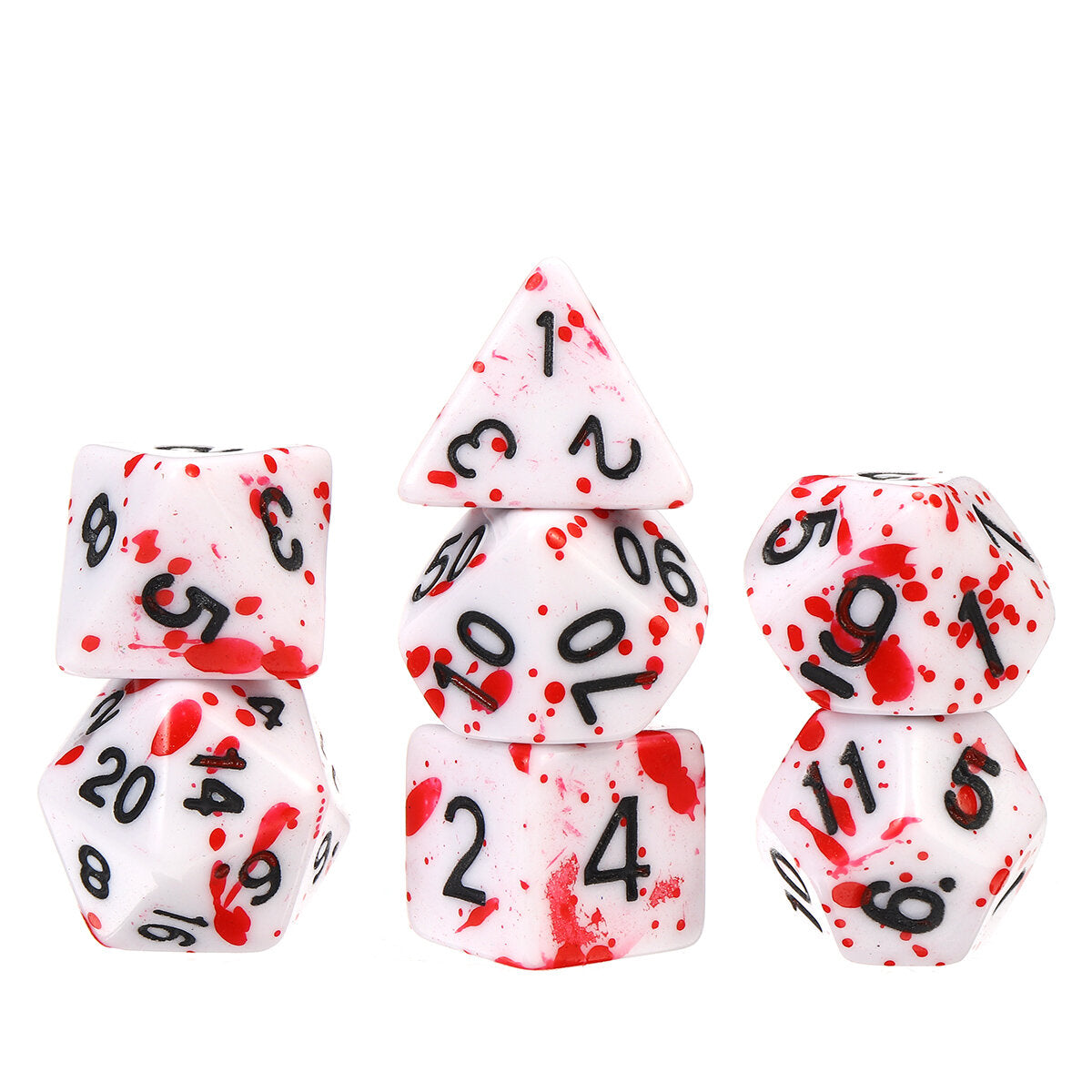 7pcs Polyhedral Dices Set For Dnd Dungeons & Dragons Dice