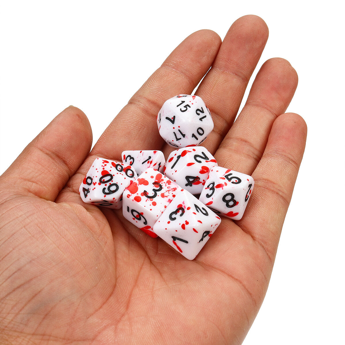 7pcs Polyhedral Dices Set For Dnd Dungeons & Dragons Dice