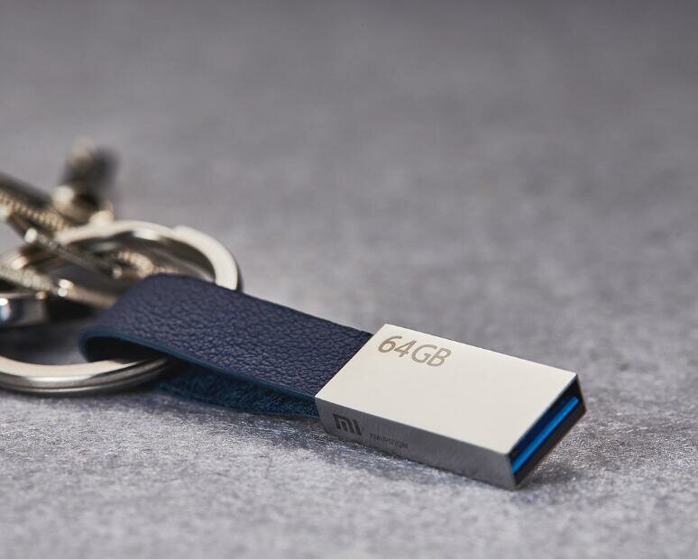Xiaomi Mijia USB3.0 Flash Drive 64G Portable USB Disk 124MB/s U Disk Pen Drive Memory Stick with Portable Fashion lanyard design