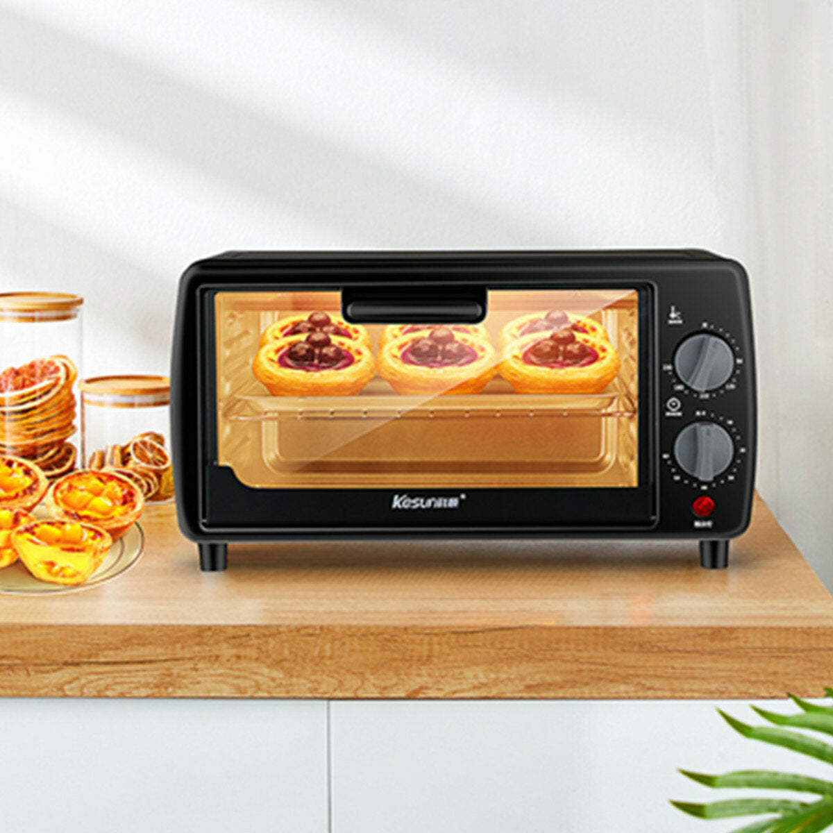9l 220v Benchtop Electric Oven Timing Household Temperature