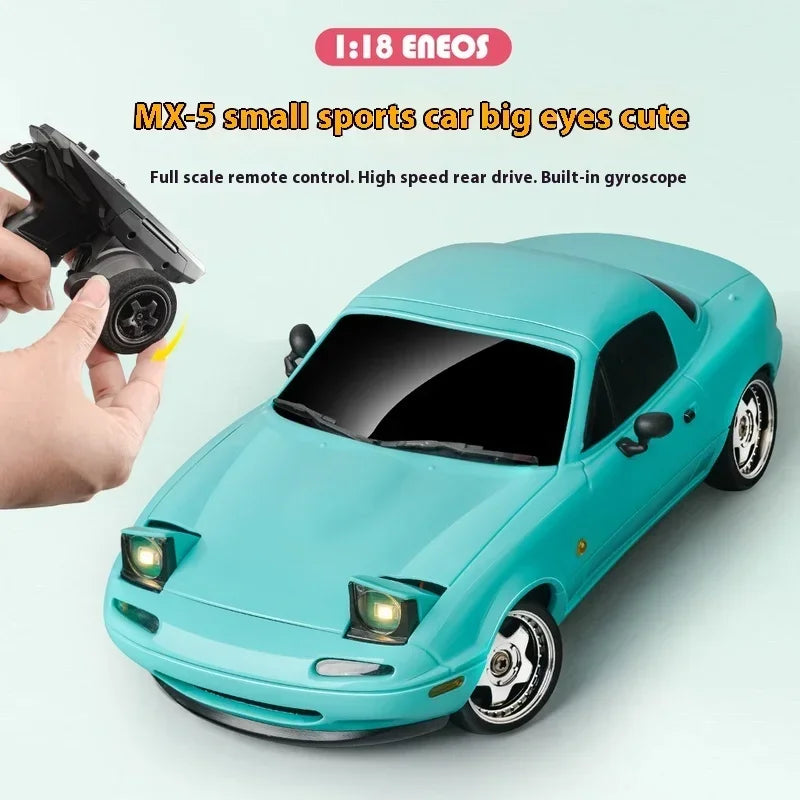 2024 LD1804 New Mazda Mx5 Premium Version Rc Drift Car Rc Cars With A Gyroscope Rear-Wheel Drive Toy Car Birthday Toys For Kid