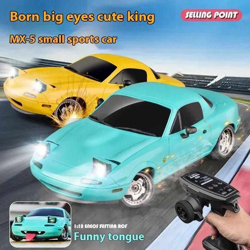 2024 LD1804 New Mazda Mx5 Premium Version Rc Drift Car Rc Cars With A Gyroscope Rear-Wheel Drive Toy Car Birthday Toys For Kid