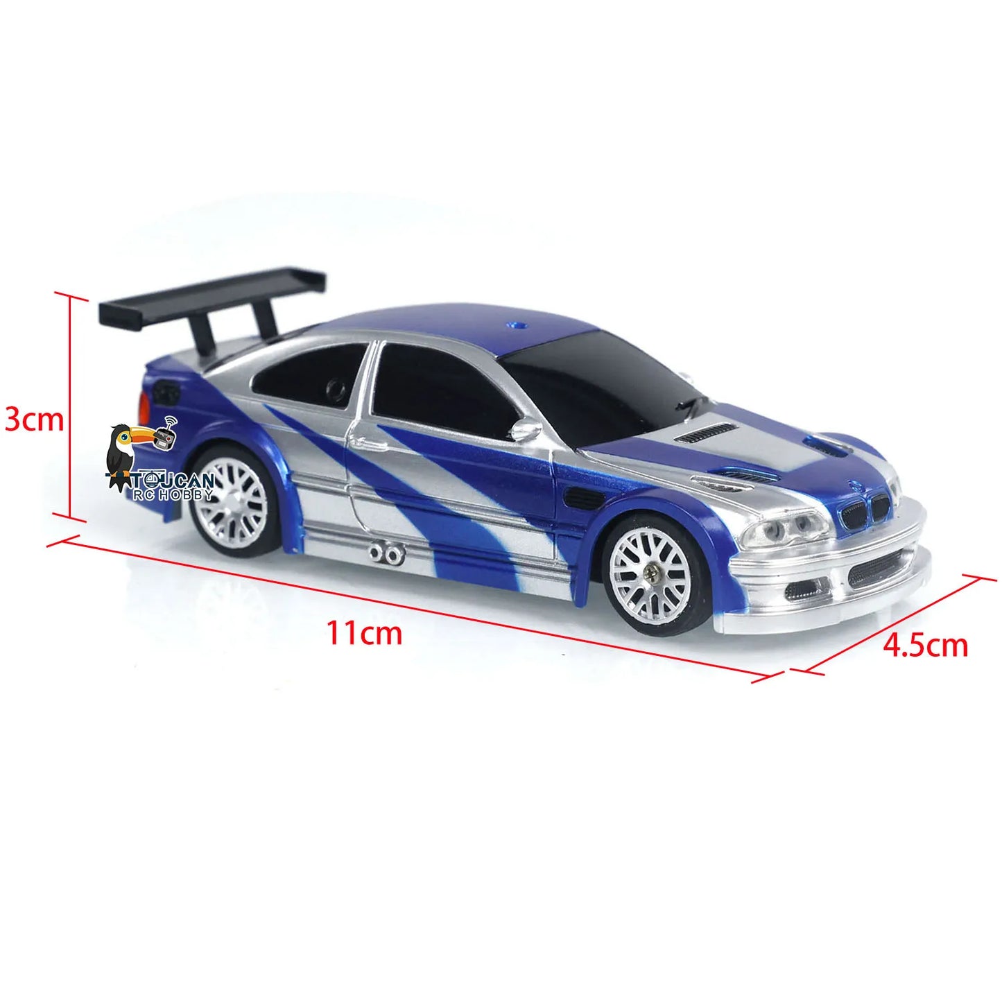 RC Drifting Car Upgraded Gyro 1/43 Racing RTR 4WD Four-wheel Drive High Speed Radio Control Model 2.4g Drift Race Car Mini Gifts