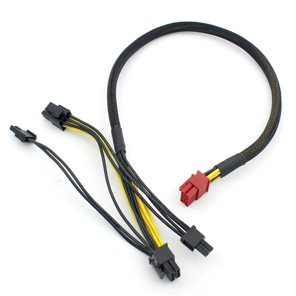 8Pin to Dual 8Pin Graphics Card Modular Power Cable 18AWG PCI-E Power Supply Cable for Antec ECO TP NP Series F19809