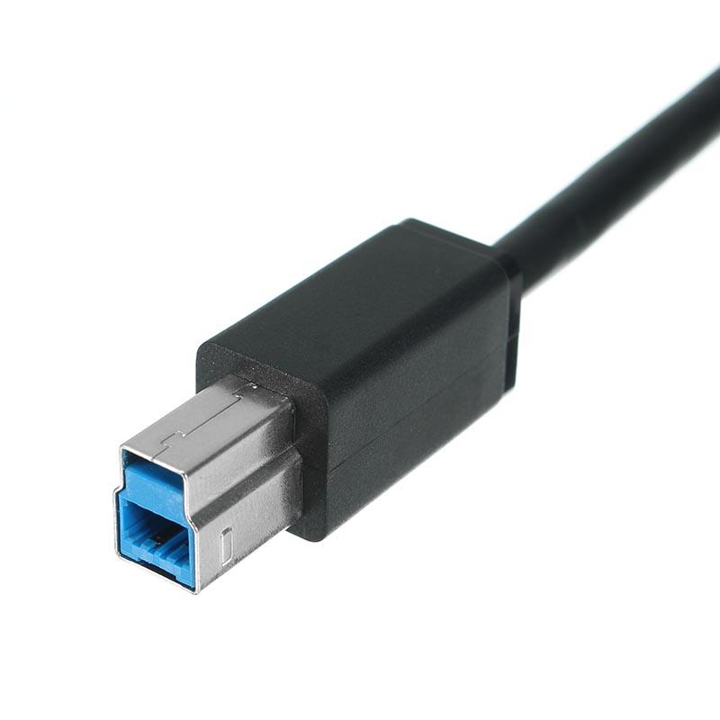 ULT-BEST High Speed USB 3.0 to AM-BM Typing Line Data Line Adapter