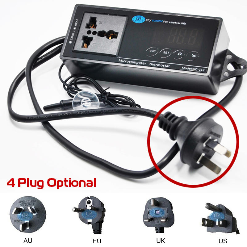 Adjustable Electronic Thermostat Digital Temperature