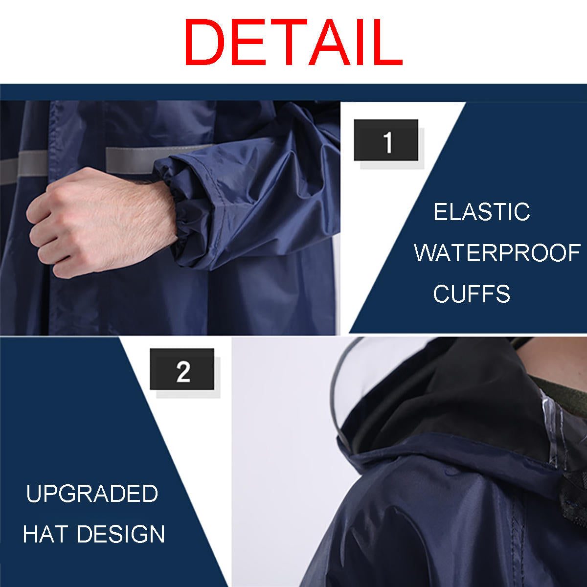Adults Raincoat Mens Rain Long Pants Anti-uv Riding Cover